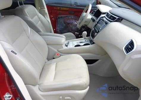 2015 Nissan Murano Sl из США, поврежденный, VIN 5N1AZ2MG5FN220819